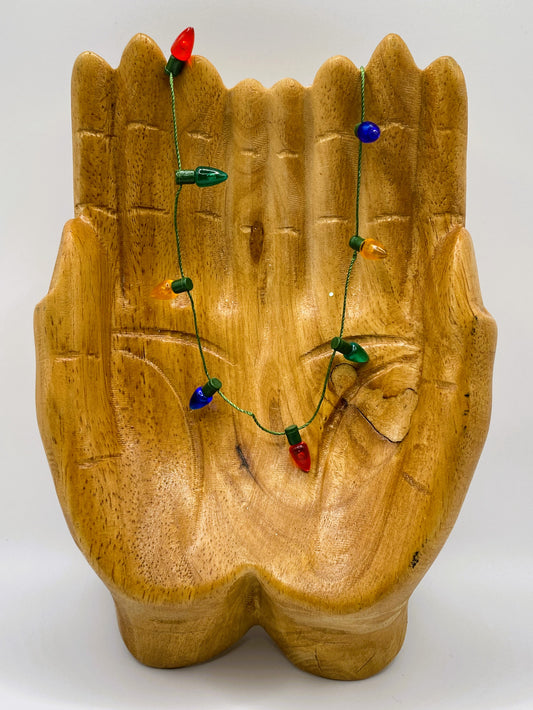 Christmas Light Choker