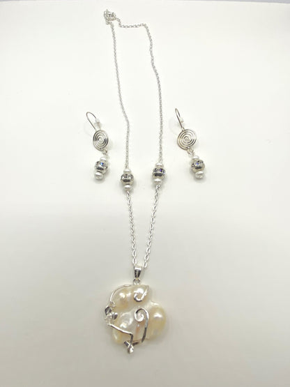 Wild Pearl Jewelry Set